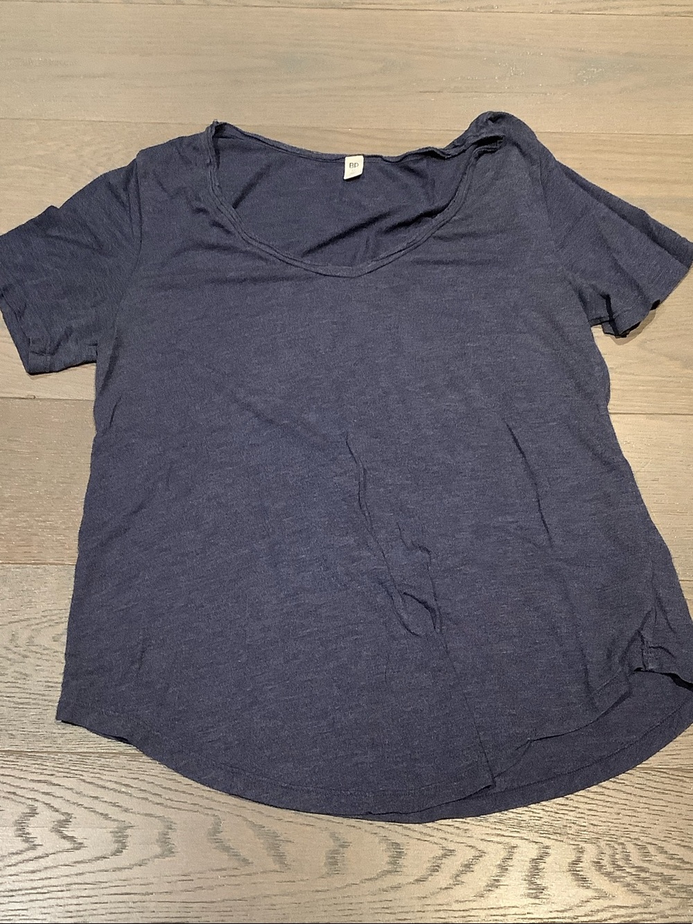 bp Navy V-Neck Short Sleeve Tee